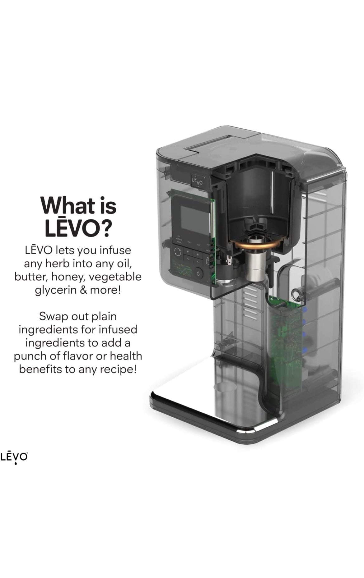 LEVO II - Herbal Oil Infusion Machine - Botanical Extractor - Herb Dry –  gabes420supply