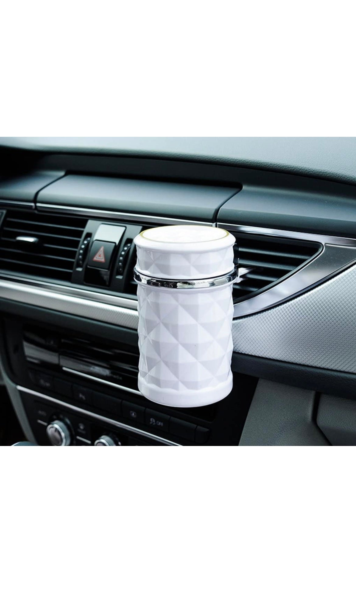 Car Ashtray Portable with Light Lighter Stand Cylinder Cup Holder