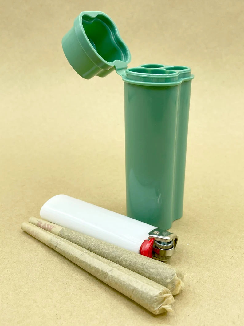 Pre roll joint/cigarette case with lighter holder and cap : r/promos